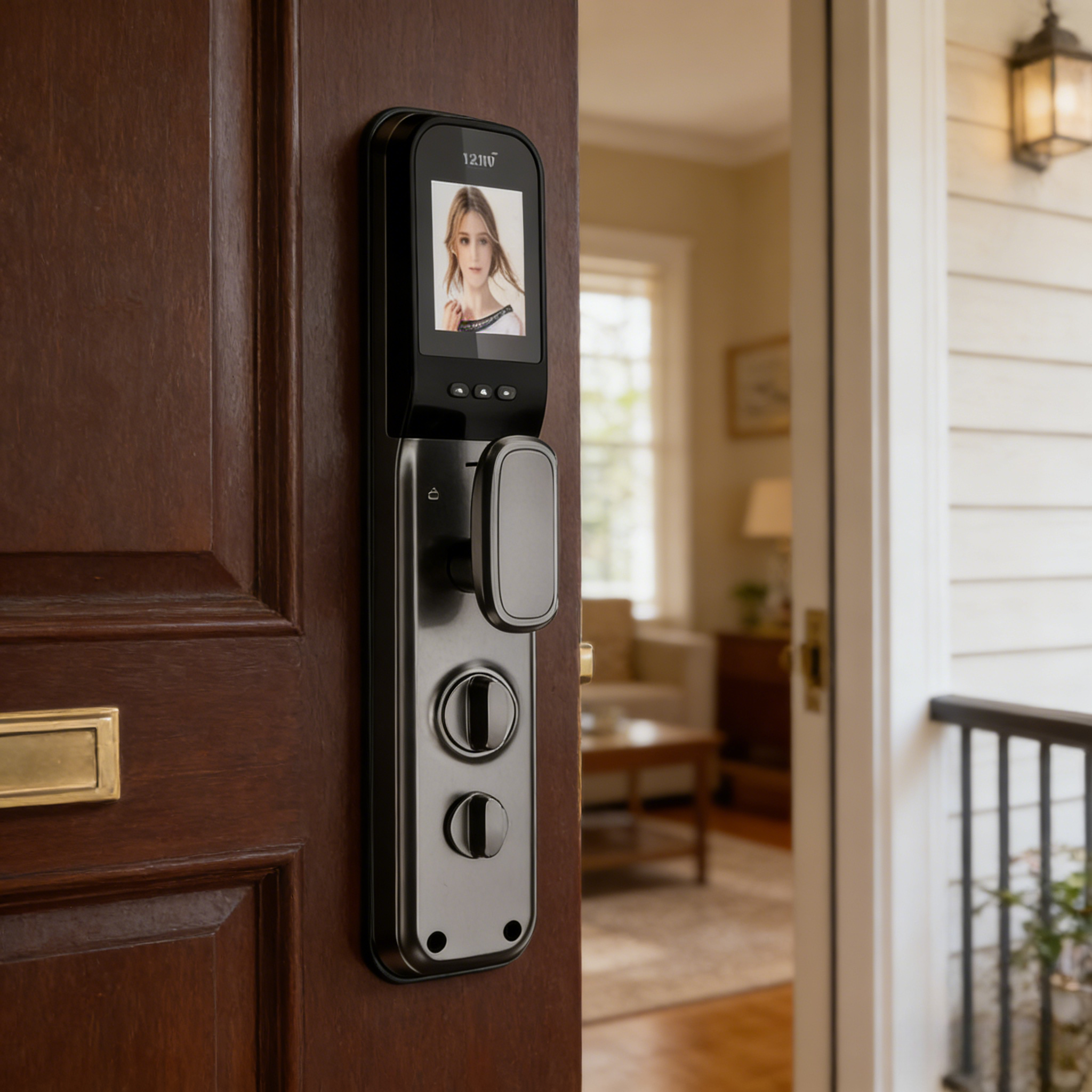 HX5 Smart Door Lock 3D Face Re - Home Security Door Lock reseña y precio