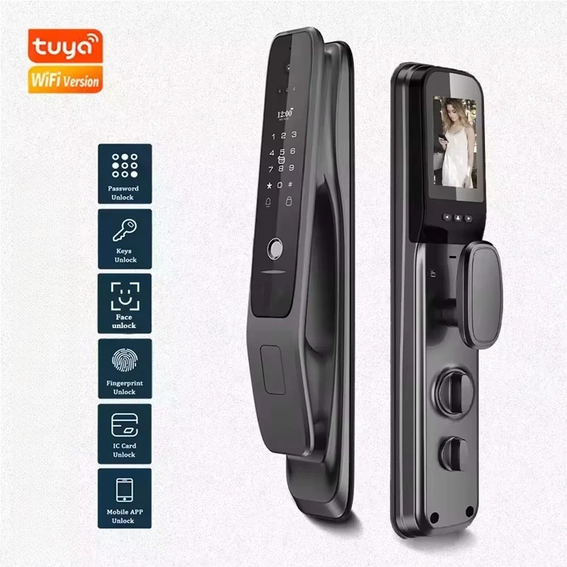 HX5 Smart Door Lock 3D Face Re - Home Security Door Lock reseña y precio