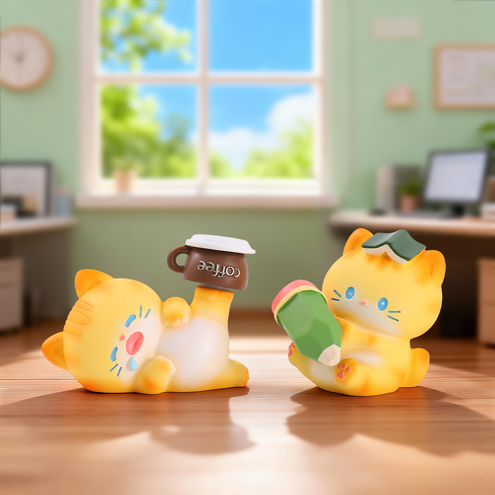 Blind Box Cartoon Orange Cat R - Home Security Box reseña y precio