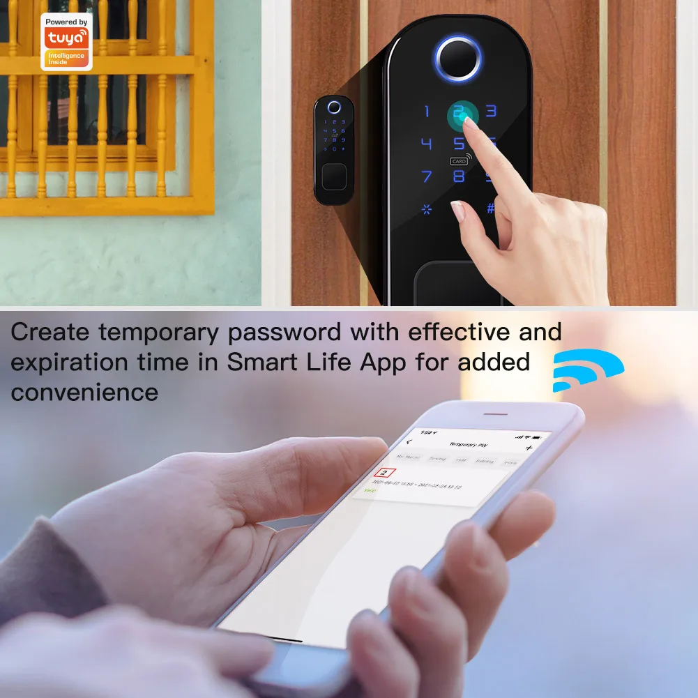 MOES WiFi Tuya Smart Lock Door - Home Security Door Lock reseña y precio
