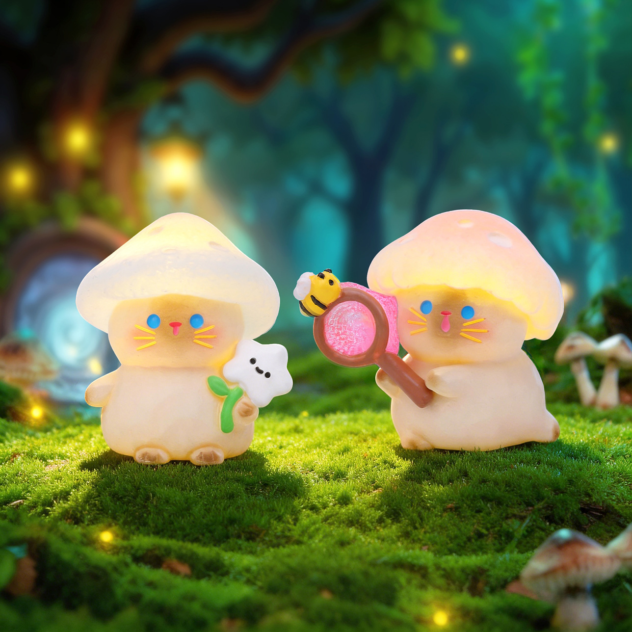 Blind Box Poison Mushroom Expl - Home Security Box reseña y precio