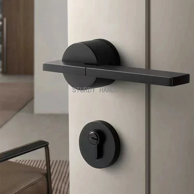 Zinc alloy indoor key lock mod - Home Security Door Lock reseña y precio