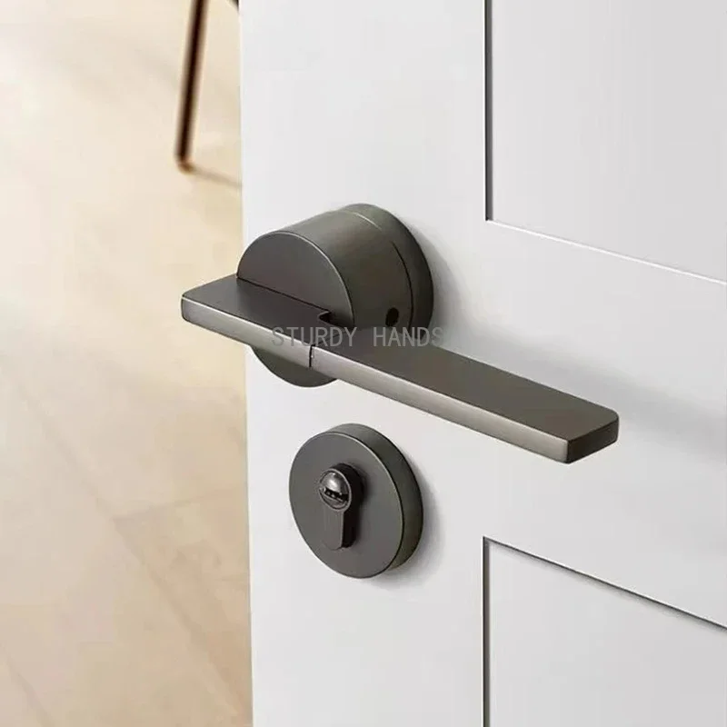 Zinc alloy indoor key lock mod - Home Security Door Lock reseña y precio