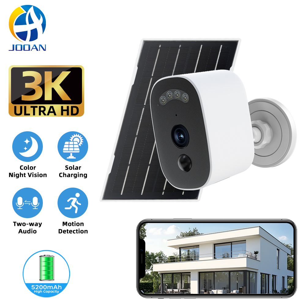 Jooan 3K HD Solar Security Cam - Home Security Tech reseña y precio