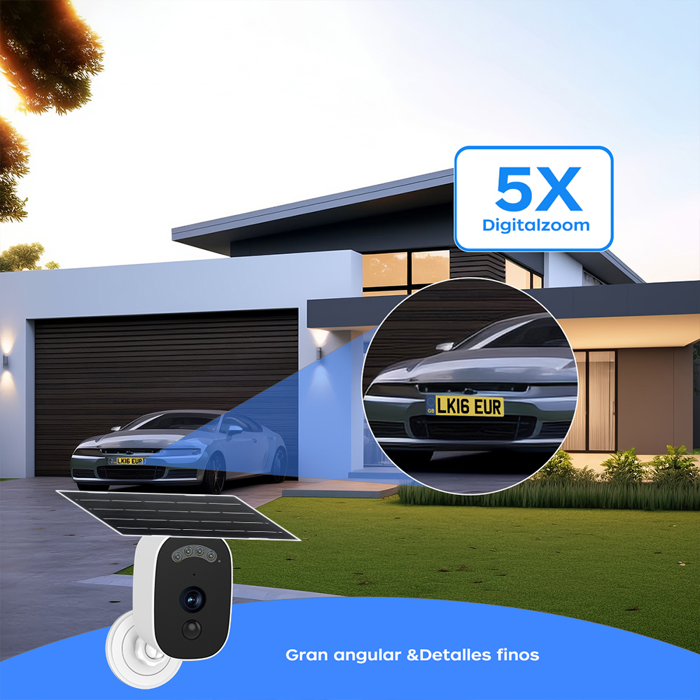 Jooan 3K HD Solar Security Cam - Home Security Tech reseña y precio