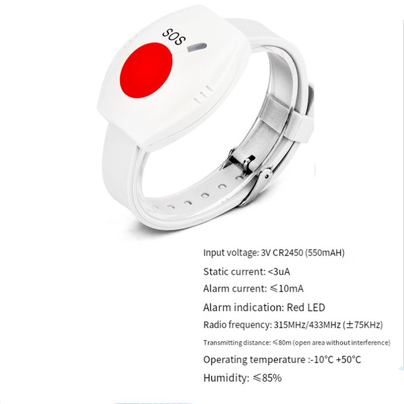 AA84 3X Panic Button RF 315Mhz - Home Security Alarm System reseña y precio