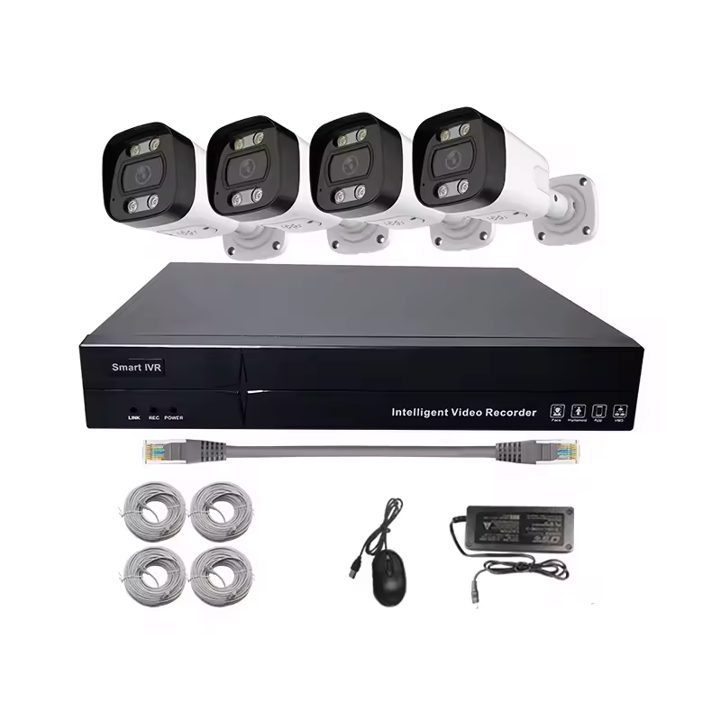 4K PoE Security Camera System  - Ip Camera Outdoor 4K reseña y precio