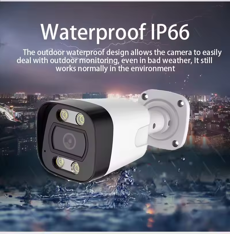 4K PoE Security Camera System  - Ip Camera Outdoor 4K reseña y precio