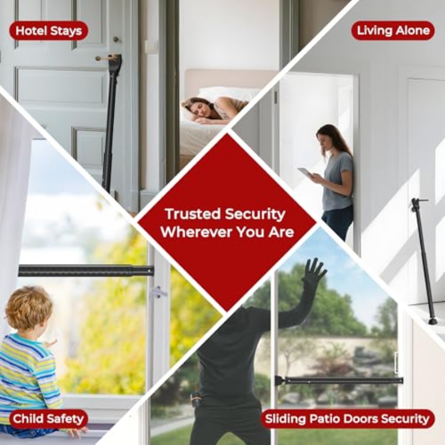 Heavy-Duty Sliding Glass Door  - Home Security Jammers reseña y precio
