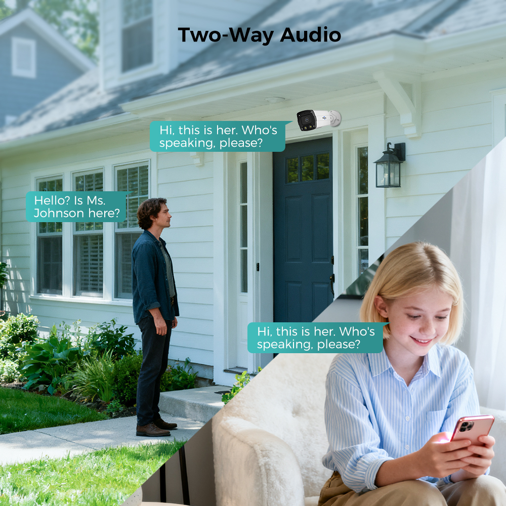 Hiseeu 4K 8MP 12MP POE IP Came - Ip Camera Outdoor 4K reseña y precio