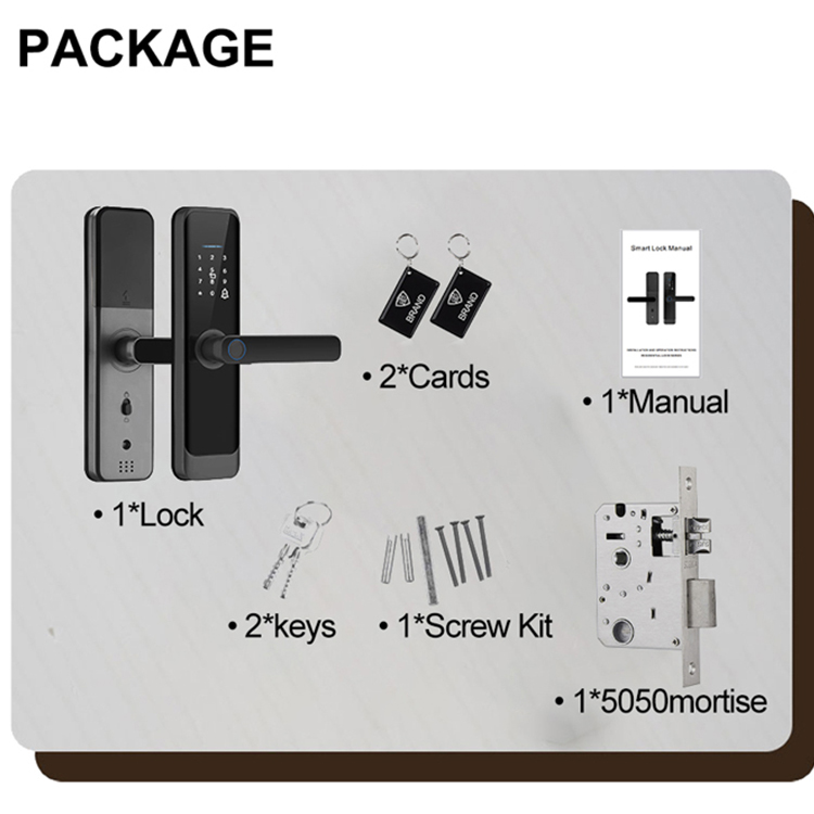 Digital Smart Doorlock Passcod - Home Security Door Lock reseña y precio