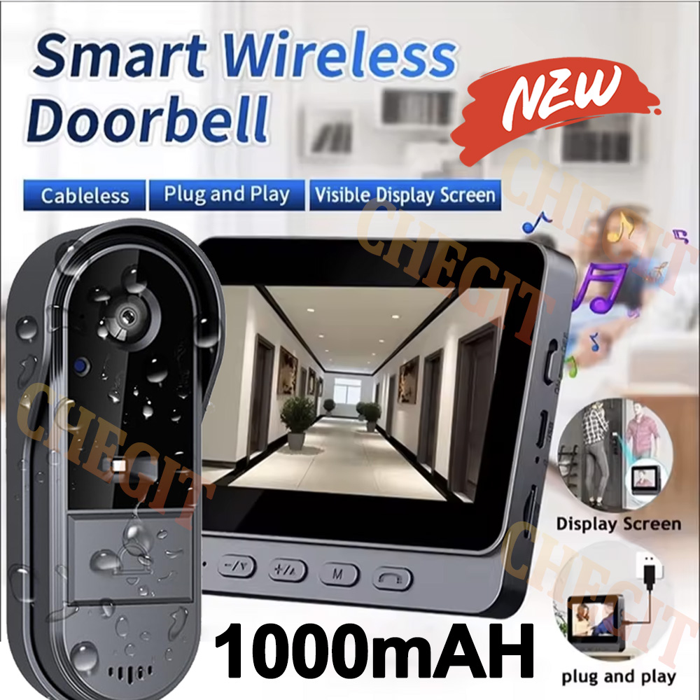 Wireless Wifi Doorbell Camera  - Home Security Tech reseña y precio