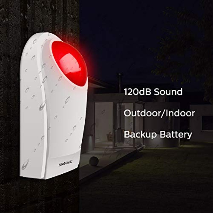 Outdoor SOS Alert System for H - Home Security Alarm System reseña y precio
