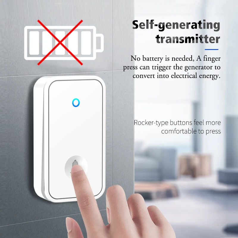 CACAZI Self-powered Waterproof - Home Security In My Area reseña y precio