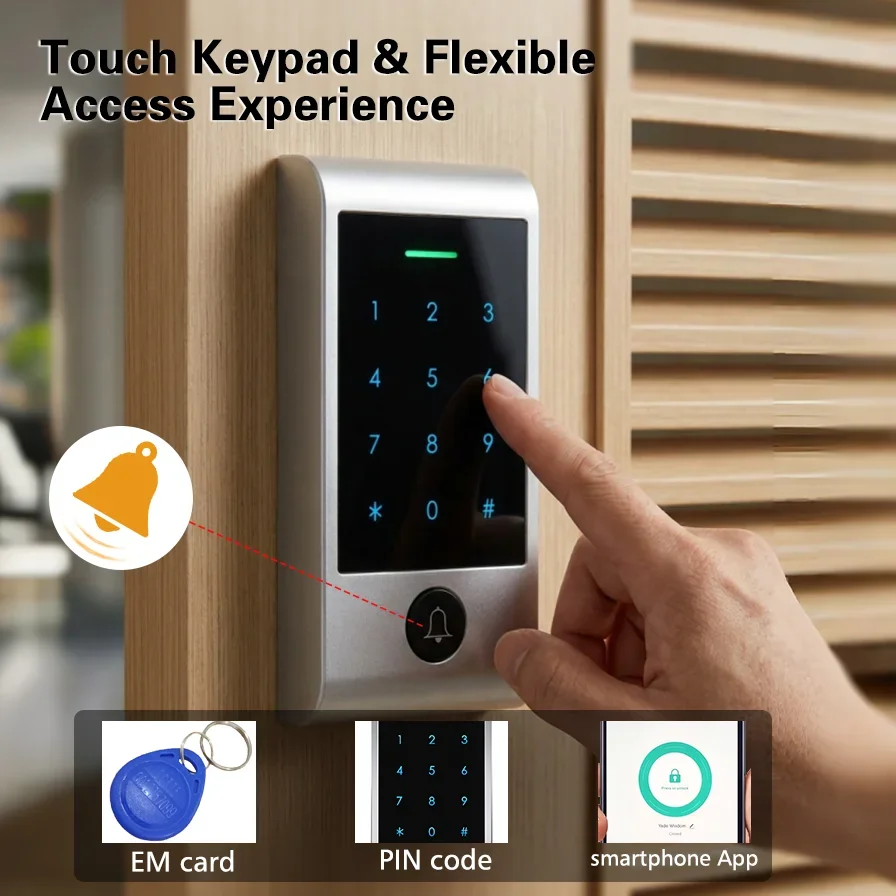 Advanced WIFI Remote Control T - Home Security Door Lock reseña y precio