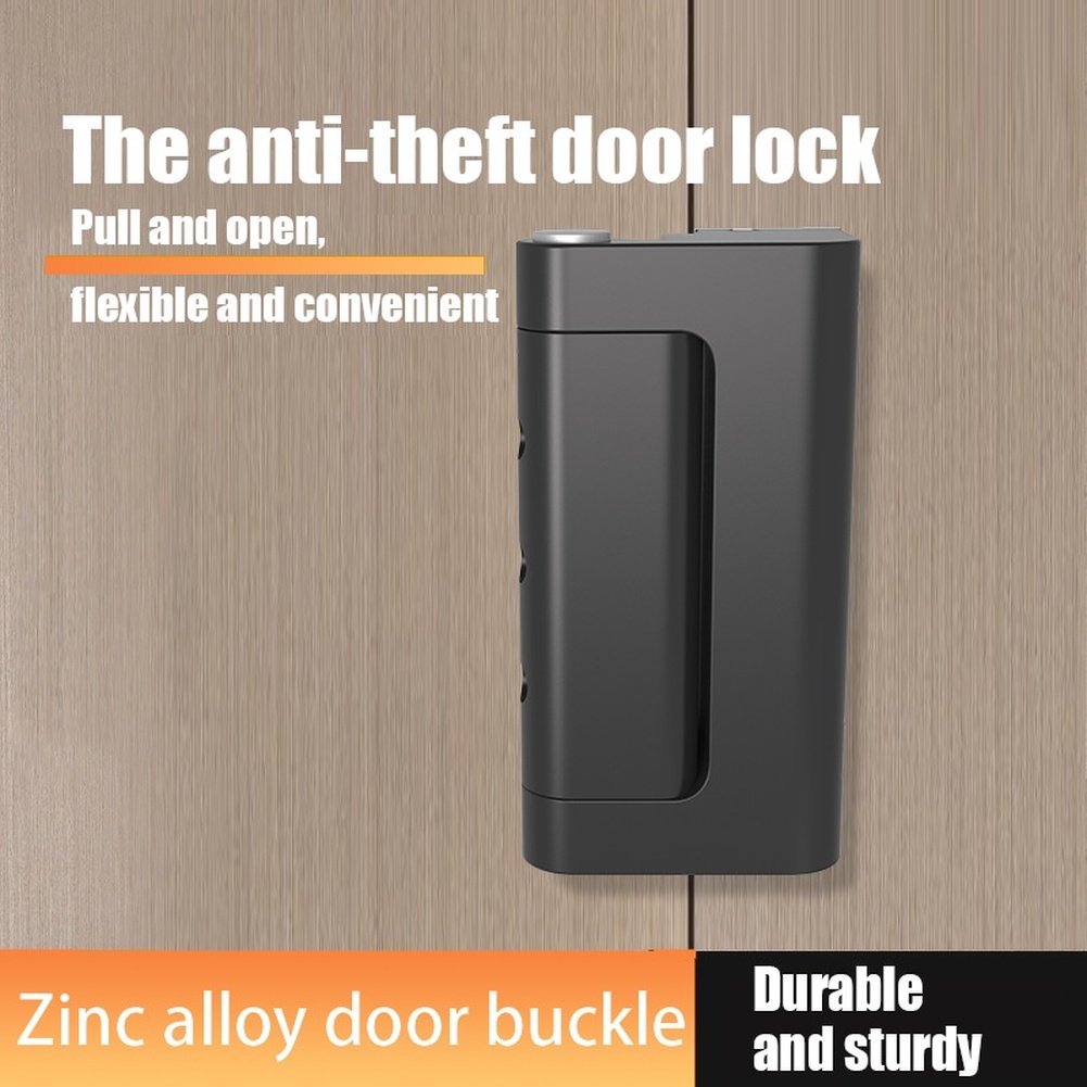 1pc Zinc Alloy Anti Theft Door - Home Security Door Lock reseña y precio