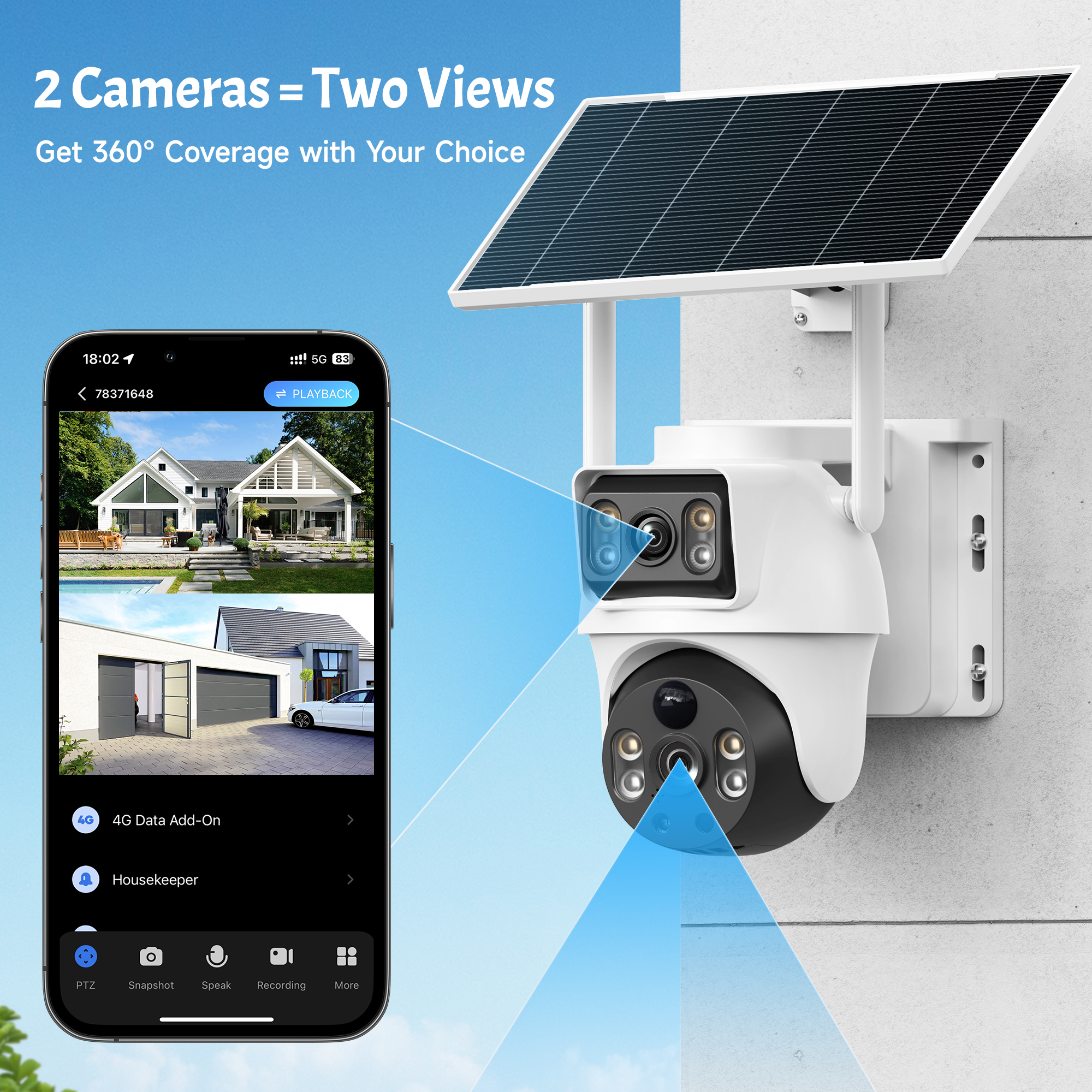 XIAOVV 8MP Solar Camera 4G SIM - Ip Camera Outdoor 4K reseña y precio