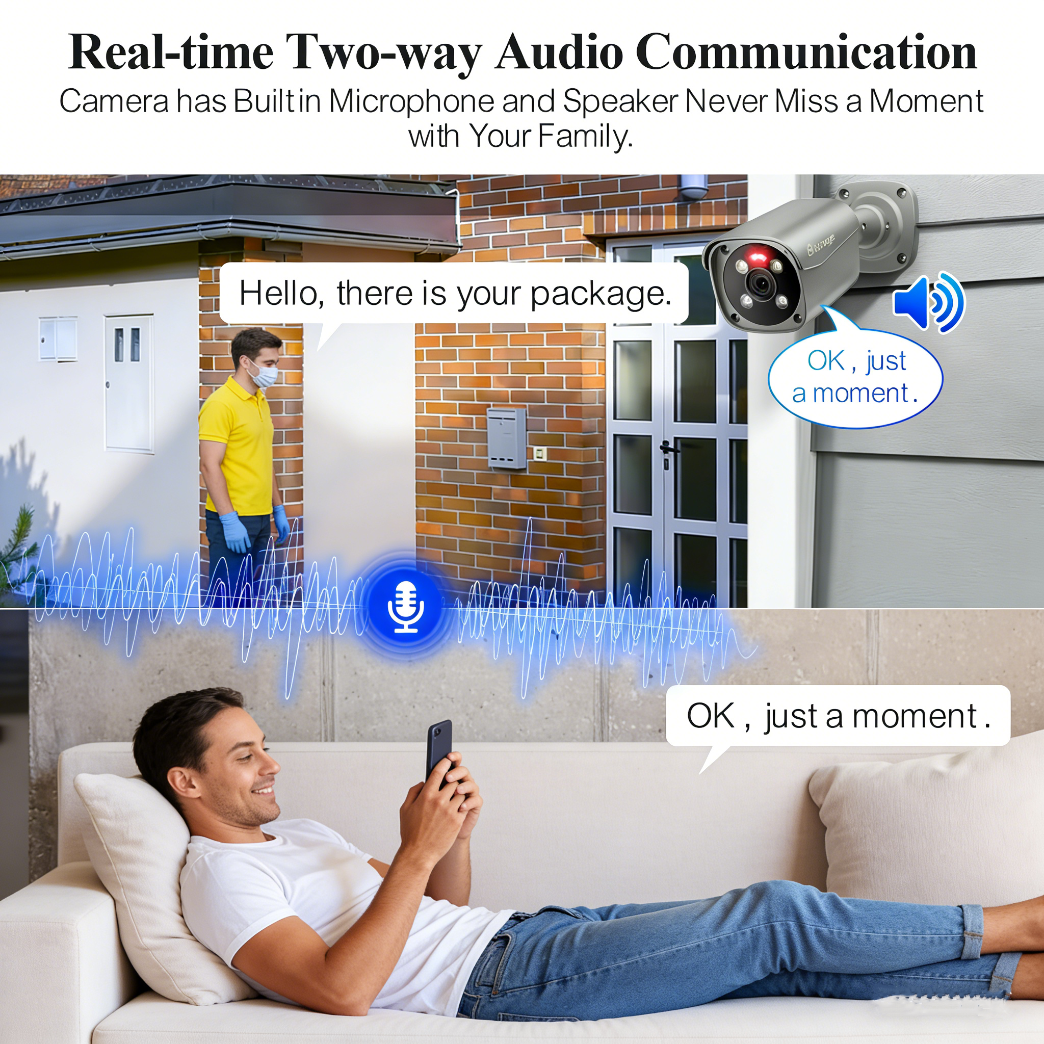 Techage 8CH 5MP 8MP Security C - Ip Camera Outdoor 4K reseña y precio