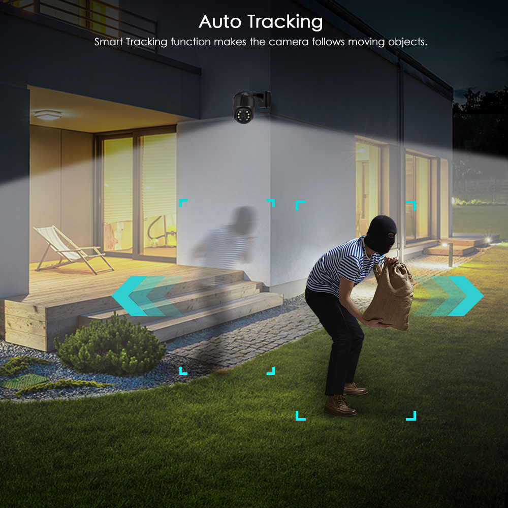 8CH 4K PTZ Security Camera Sys - Ip Camera Outdoor 4K reseña y precio