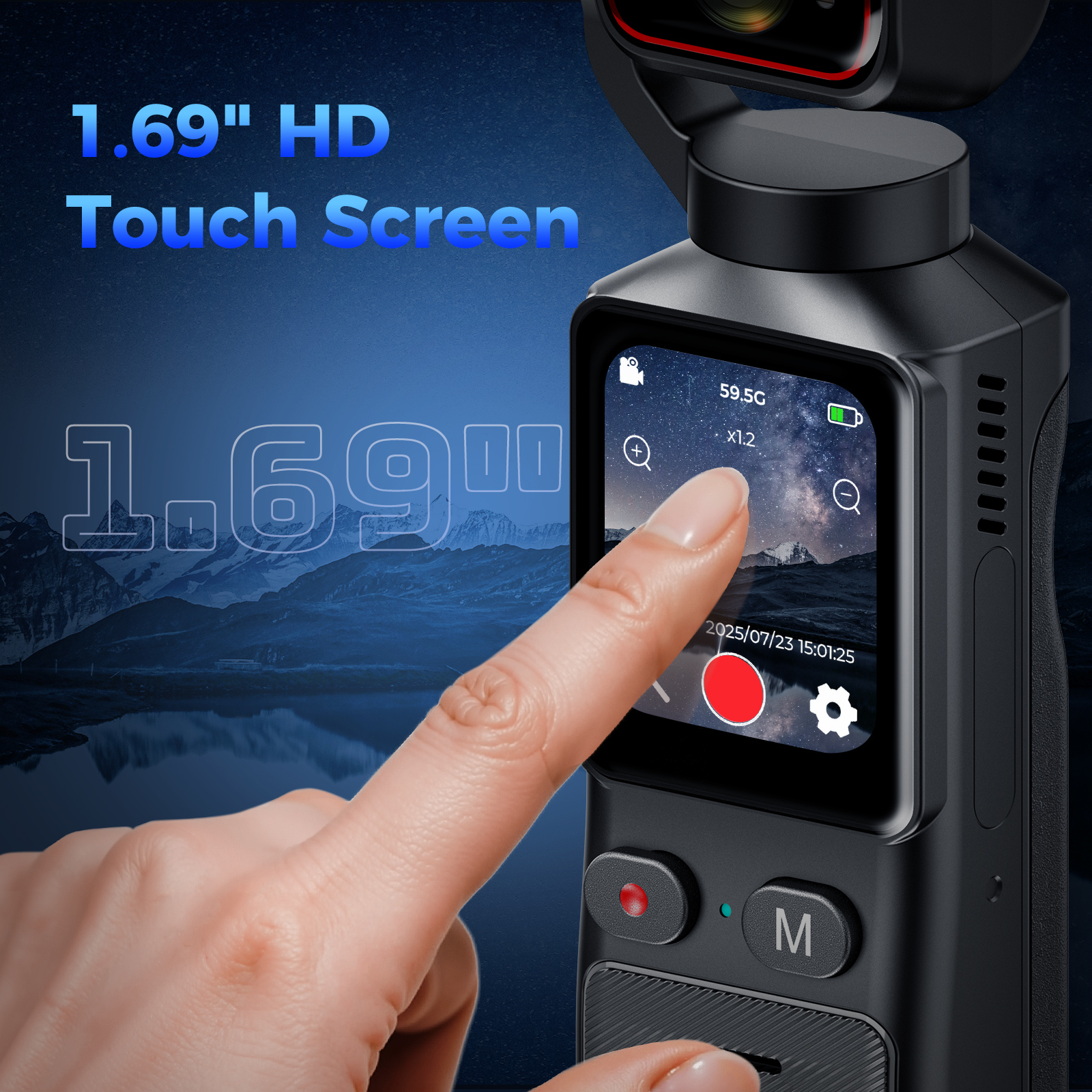4K Action Camera WiFi 1.69 Inc - Ip Camera Outdoor 4K reseña y precio