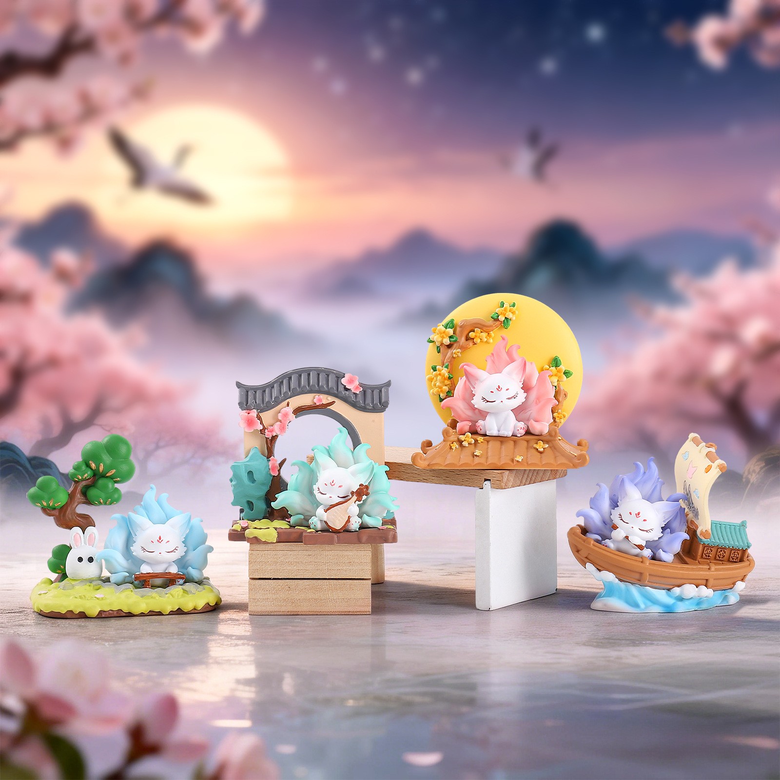 Nine-Tailed Fox Blind Box Chin - Home Security Box reseña y precio