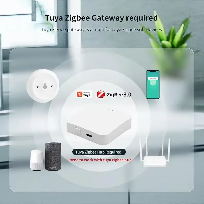 For Tuya ZigBee 3.0 Smart Wate - Home Security Alarm System reseña y precio