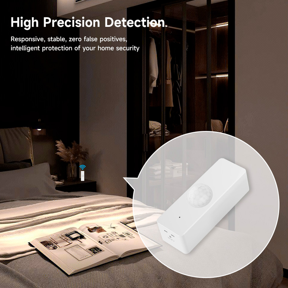 WiFi Smart PIR Motion Sensor T - Home Security Alarm System reseña y precio