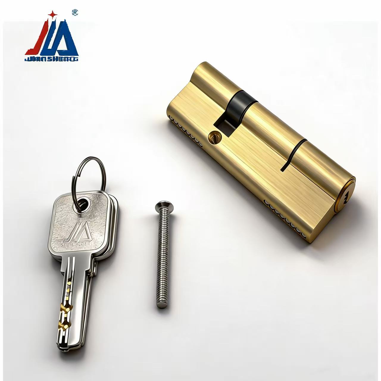 Solid Brass Door Lock Cylinder - Home Security Door Lock reseña y precio