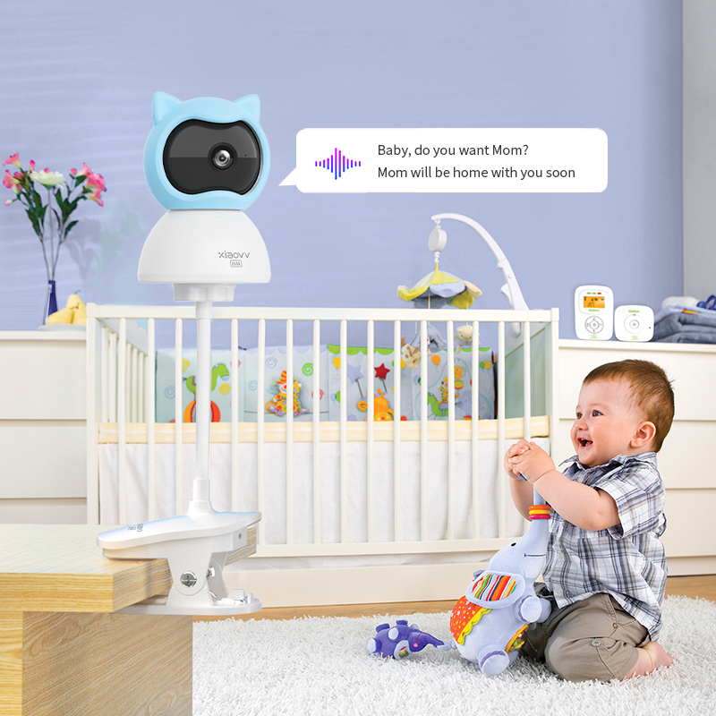 4MP WiFi xiaovv indoor Baby Mo - Home Security Tech reseña y precio