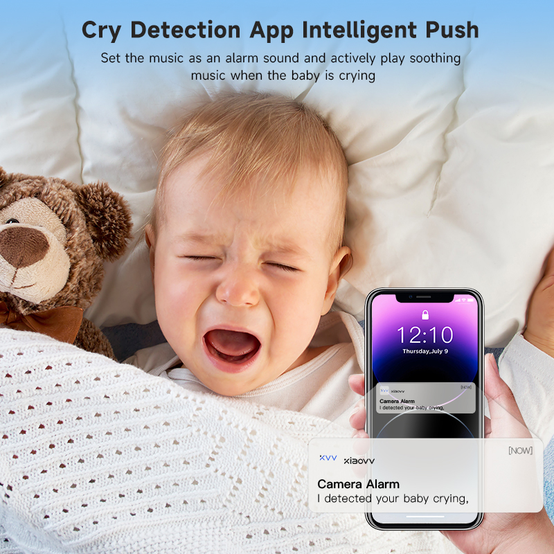 4MP WiFi xiaovv indoor Baby Mo - Home Security Tech reseña y precio