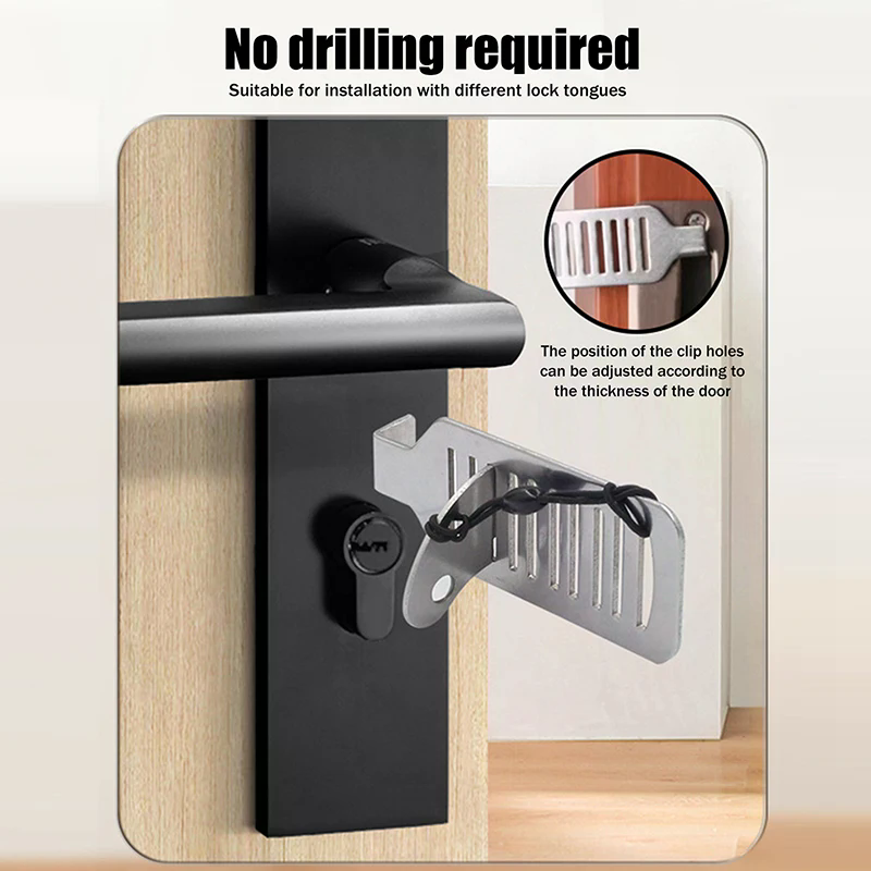 Portable Door Travel Home Lock - Home Security Door Lock reseña y precio