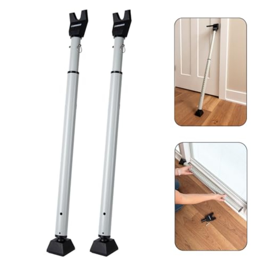 Door Security Bar - Adjustable - Home Security Jammers reseña y precio