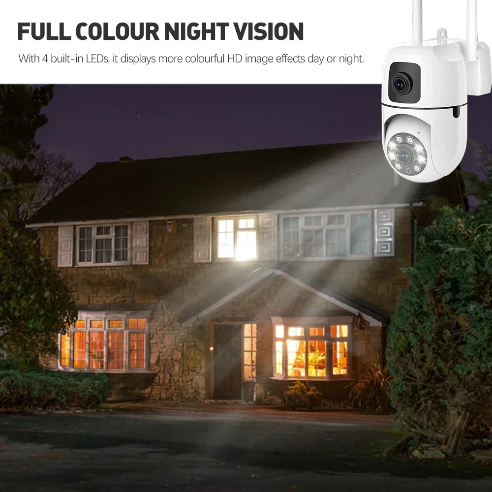 4K 8MP WiFi Surveillance Camer - Ip Camera Outdoor 4K reseña y precio