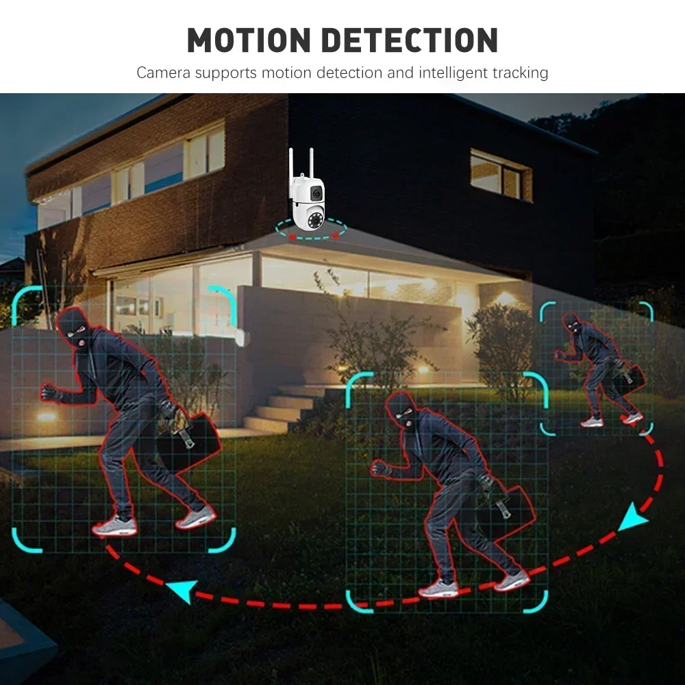 4K 8MP WiFi Surveillance Camer - Ip Camera Outdoor 4K reseña y precio