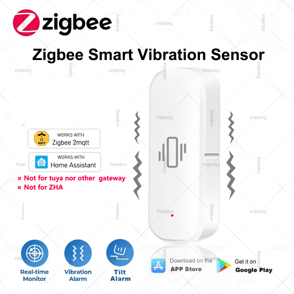 Zigbee Smart Vibration Sensor  - Home Security Tools reseña y precio