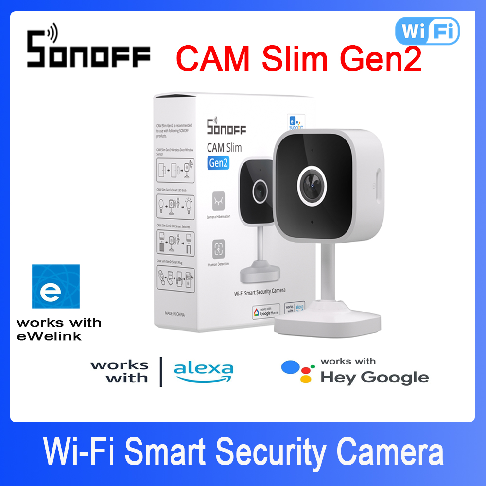 SONOFF CAM Slim Gen2 WiFi Smar - Home Security Tech reseña y precio