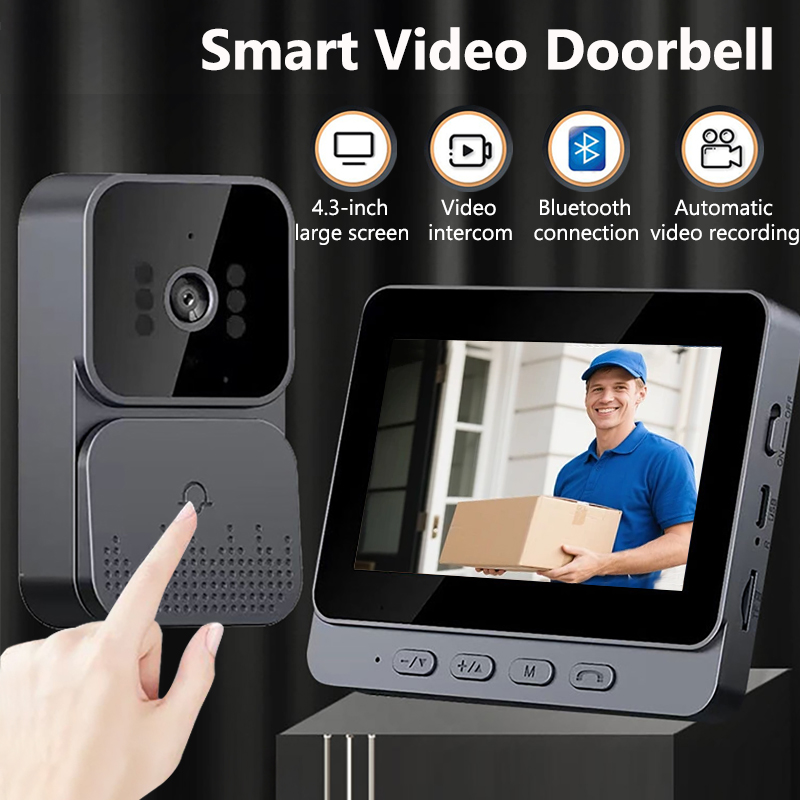 Wireless Video Intercom Doorbe - Home Security Tech reseña y precio