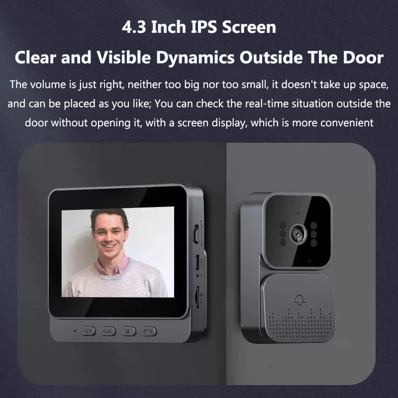 Wireless Video Intercom Doorbe - Home Security Tech reseña y precio