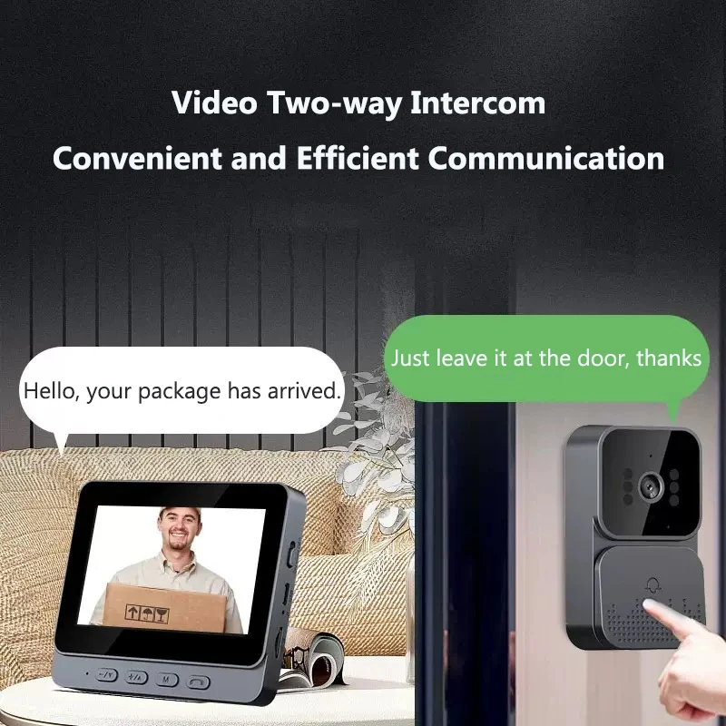 Wireless Video Intercom Doorbe - Home Security Tech reseña y precio