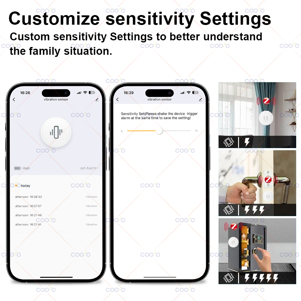 ZigBee Tuya Smart Vibration Se - Home Security Alarm System reseña y precio