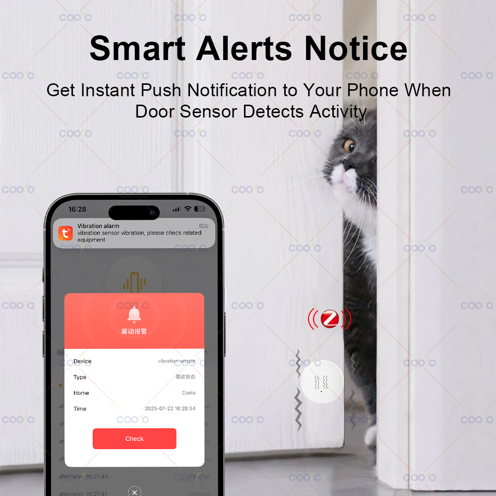 ZigBee Tuya Smart Vibration Se - Home Security Alarm System reseña y precio