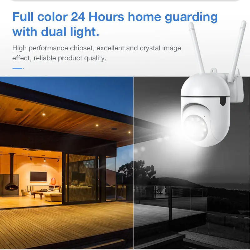 3MP WiFi Camera Home PTZ IP Ca - Ip Camera Outdoor 4K reseña y precio