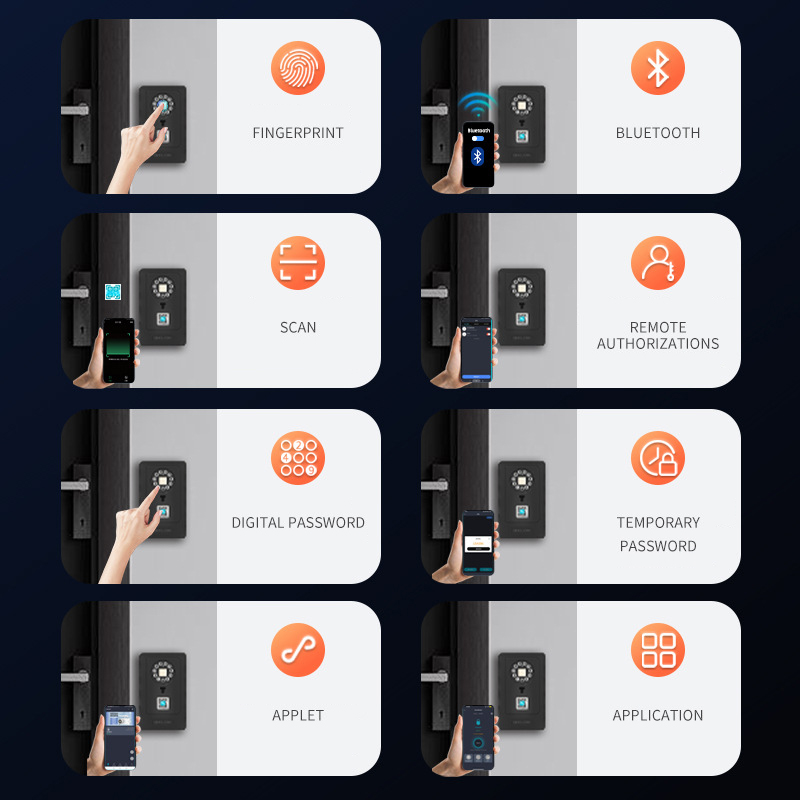 Intelligent Padlock Hang Desig - Home Security Door Lock reseña y precio