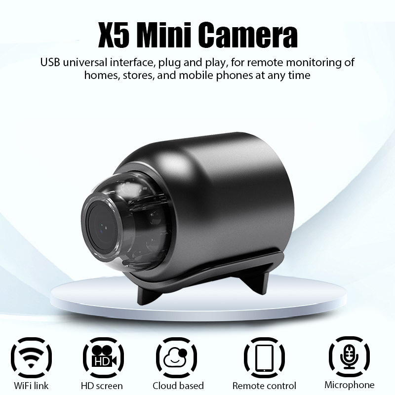 X5 Mini Camera HD 1080P Intell - Home Security Tech reseña y precio