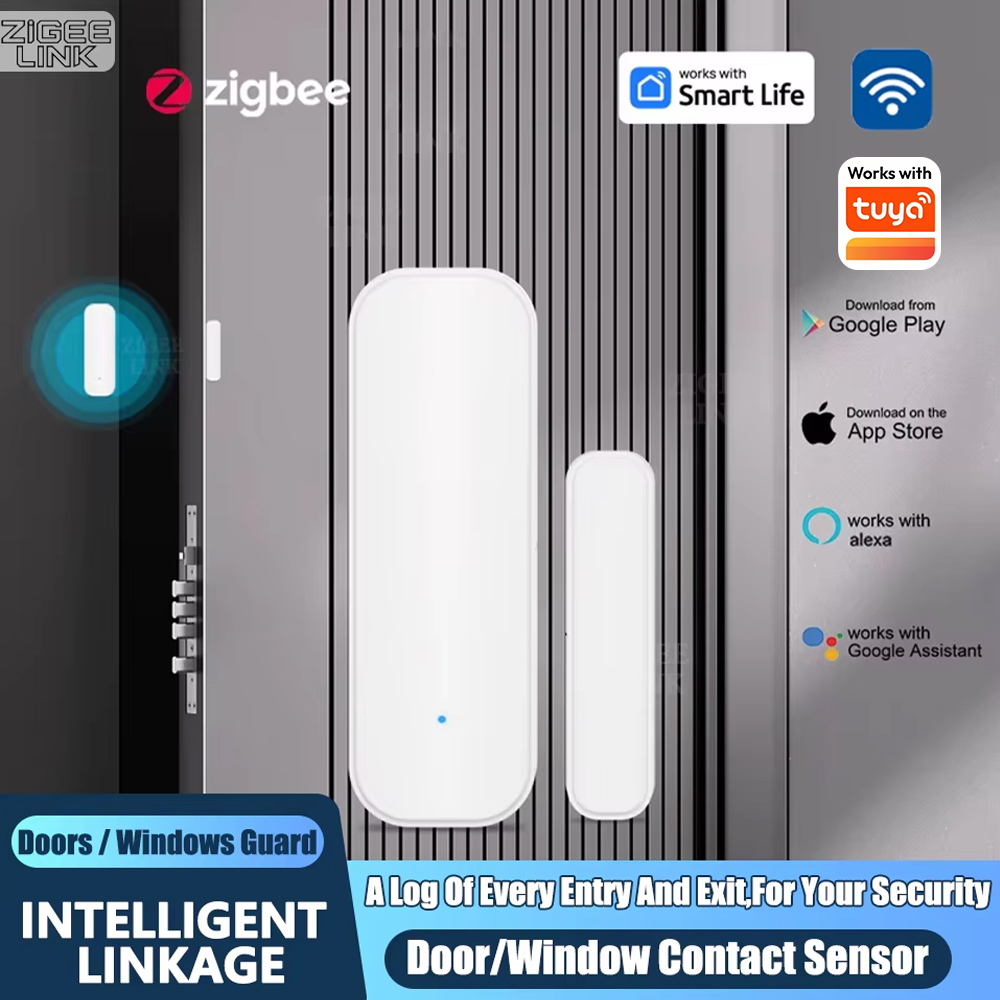 ZigBee Door Window Sensor Wire - Home Security Tools reseña y precio