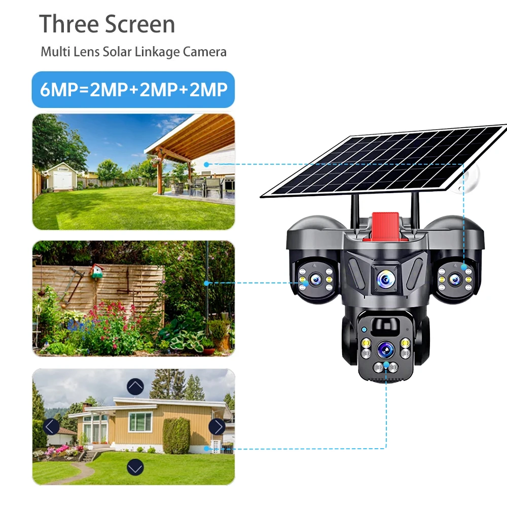 KERUI Outdoor PTZ 6MP 4G SIM W - Home Security Tools reseña y precio