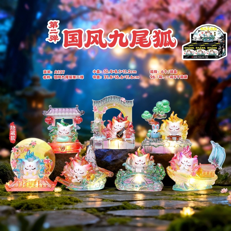 Nine Tailed Fox Blind Box Seri - Home Security Box reseña y precio