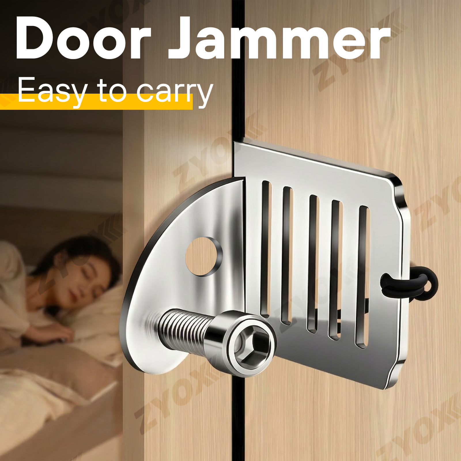 Portable Travel Door Lock Stai - Home Security Jammers reseña y precio