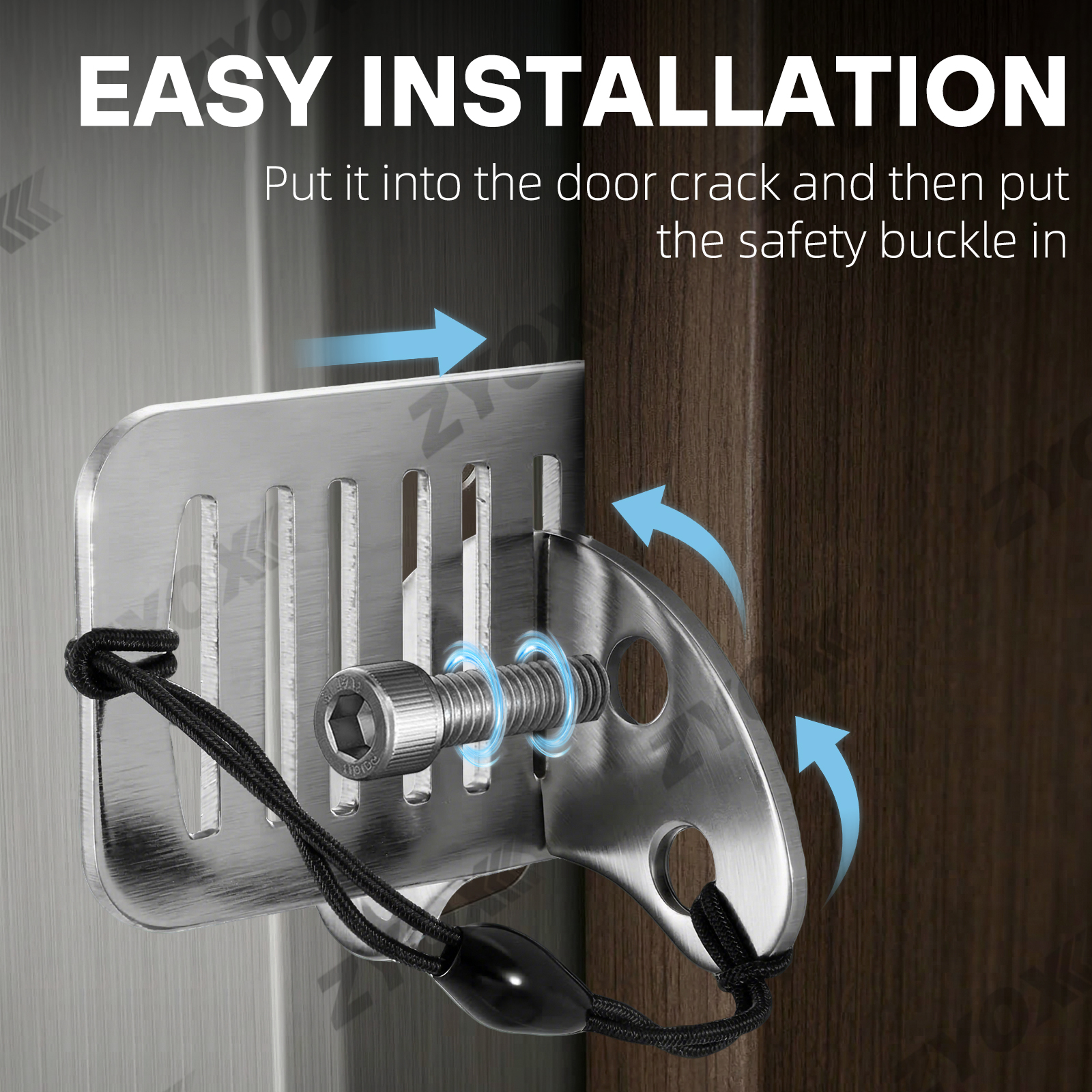 Portable Travel Door Lock Stai - Home Security Jammers reseña y precio