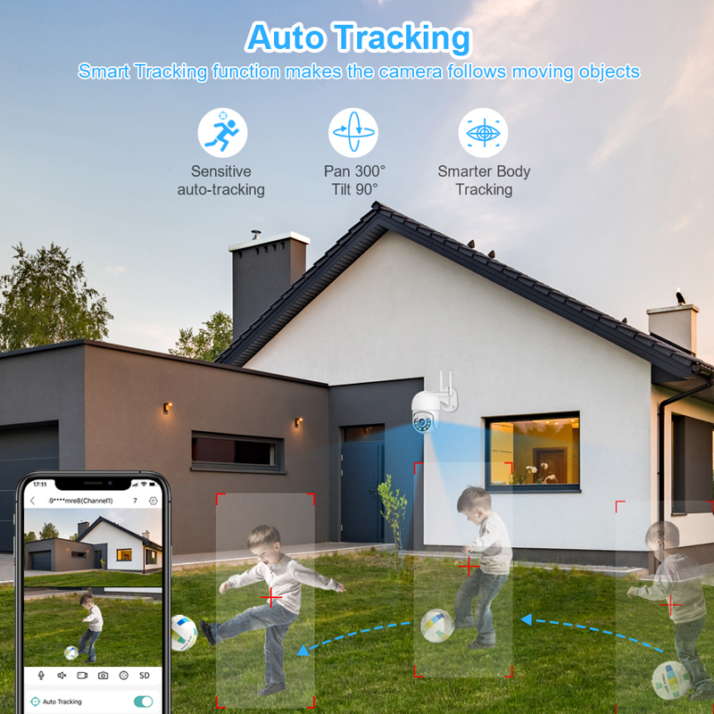 Smar 3MP Wireless CCTV Securit - Home Security Alarm System reseña y precio